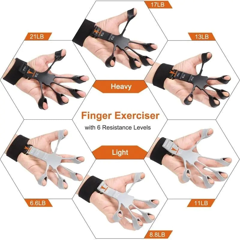 Silicone Finger Exercise Device